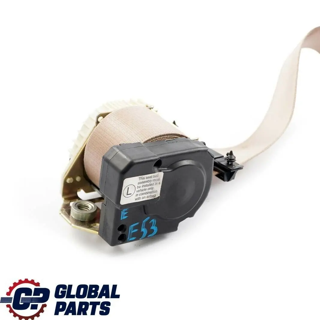 Obergurt Vorn Links mit Kraftbegrenzer Hellbeige für BMW X5 er E53 mit Teilenummer 8258971 BMW X5 er E53 Obergurt Vorn Links mit Kraftbegrenzer Hellbeige - SKU 8258971 - Teilenummer 8258971