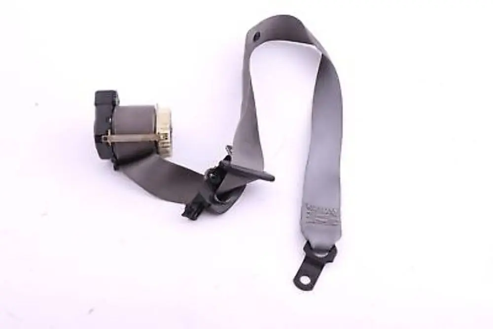 BMW X5 Series E53 Upper Belt With Force Limiter Front Left N/S Grau Grey 8258973