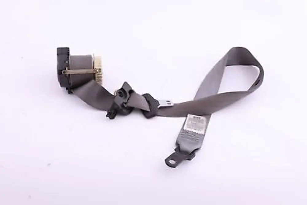 BMW X5 E53 Upper Belt With Force Limiter Front Left N/S Grau Grey - SKU 8258973 - Part number 8258973