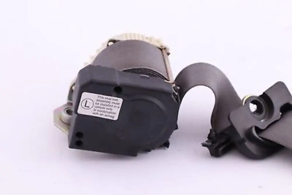 BMW X5 E53 Upper Belt With Force Limiter Front Left N/S Grau Grey - SKU 8258973 - Part number 8258973
