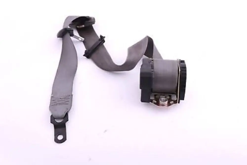 BMW X5 E53 Seatbelt Upper Belt Front Right O/S Grey 8258974