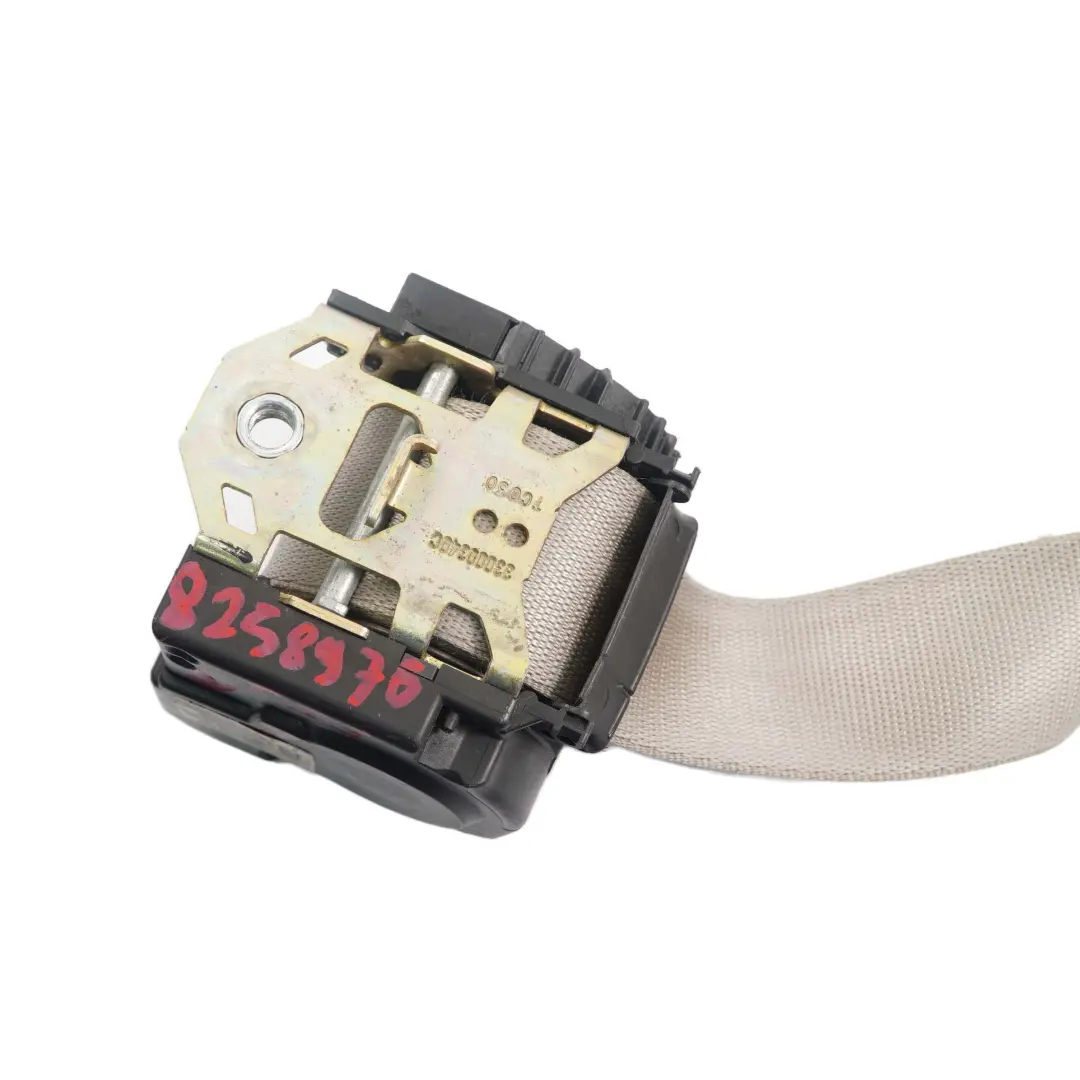 Upper Belt With Force Limiter Front Right O/S Pastell Green to BMW X5 Series E53 with Part number 8258976 BMW X5 Series E53 Upper Belt With Force Limiter Front Right O/S Pastell Green - SKU 8258976 - Part number 8258976