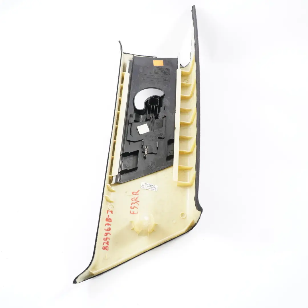 Panel Columna Trasera Derecha Negro 8259678 para BMW X5 E53 con número de pieza 8259679 BMW X5 E53 Panel Columna Trasera Derecha Negro 8259678 - SKU 8259678-2 - Número de pieza 8259679