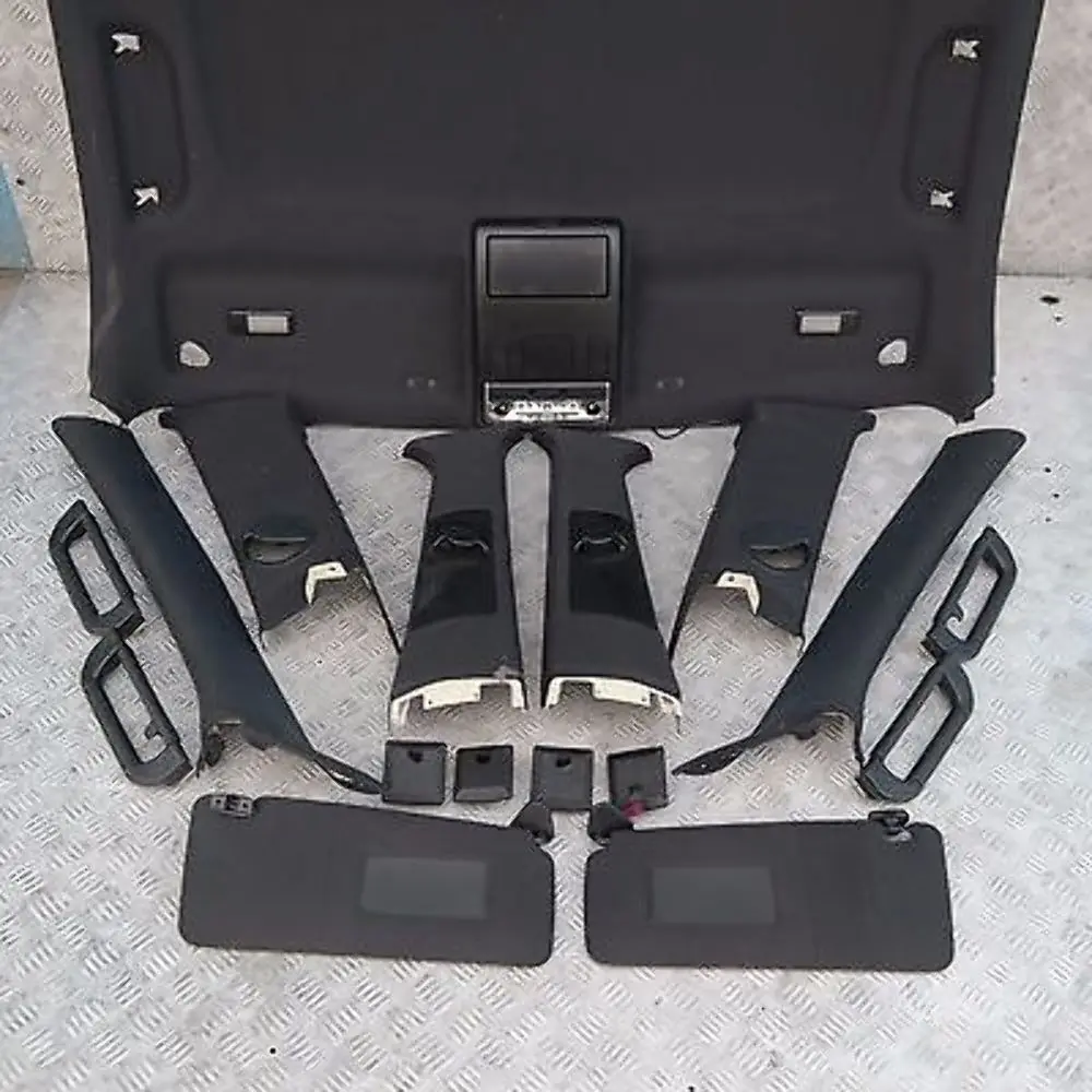 Anthracite Black Headlining Roof Lining Set Pillars to BMW X5 SERIES E53 M Sport with Part number 8259687 BMW X5 SERIES E53 M Sport Anthracite Black Headlining Roof Lining Set Pillars - SKU 8259687 - Part number 8259687