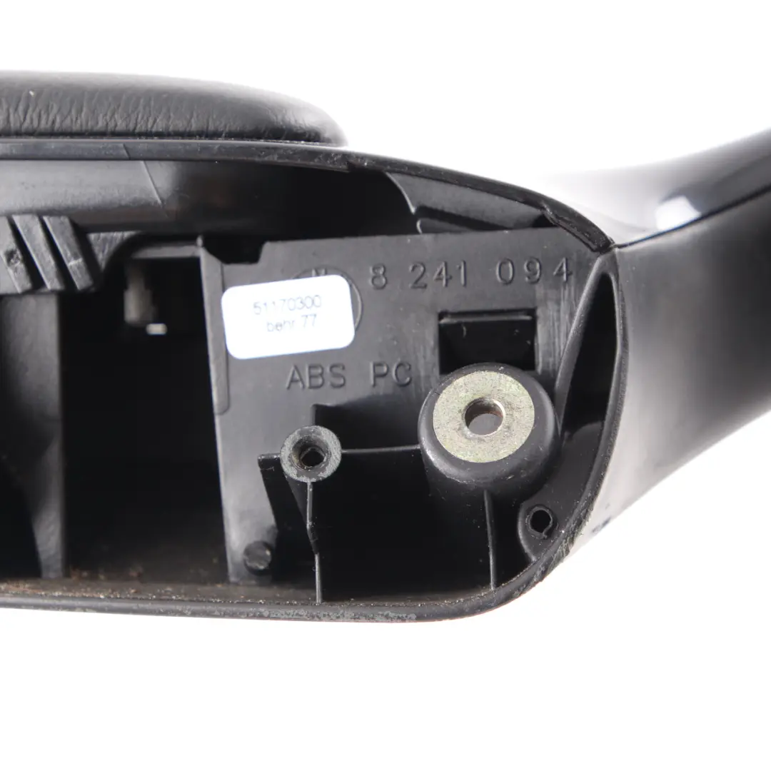Armrest Door Trim Panel Front Right O/S Black 8241094 to BMW E46 Coupe Convertible with Part number 8259926 BMW E46 Coupe Convertible Armrest Door Trim Panel Front Right O/S Black 8241094 - SKU 8259926 - Part number 8259926