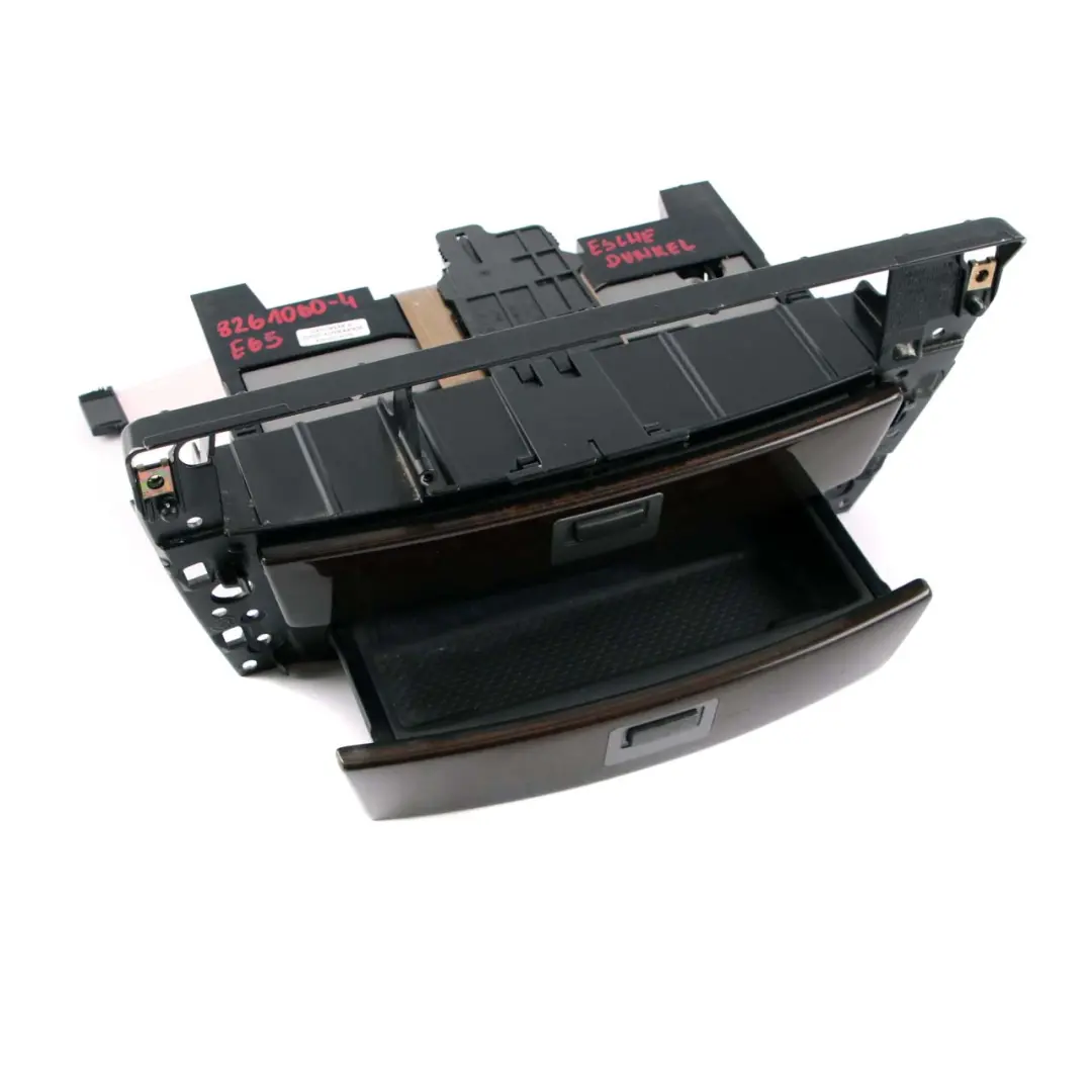  Instrument Panel BMW E65 E66 E67 Dashboard Carrier Drawer Esche Dunkel - SKU 8261060-4 - Part number 8261060