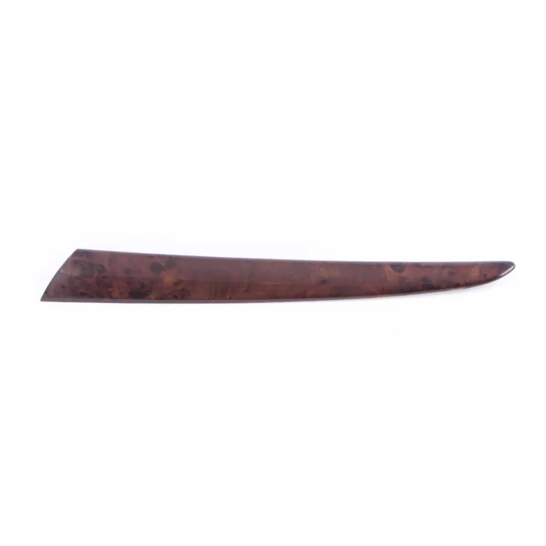 BMW X5 E53 Door Card Trim Strip Front Left N/S Poplar Wood Dunkel Dark - SKU 8261741-1 - Part number 8261741