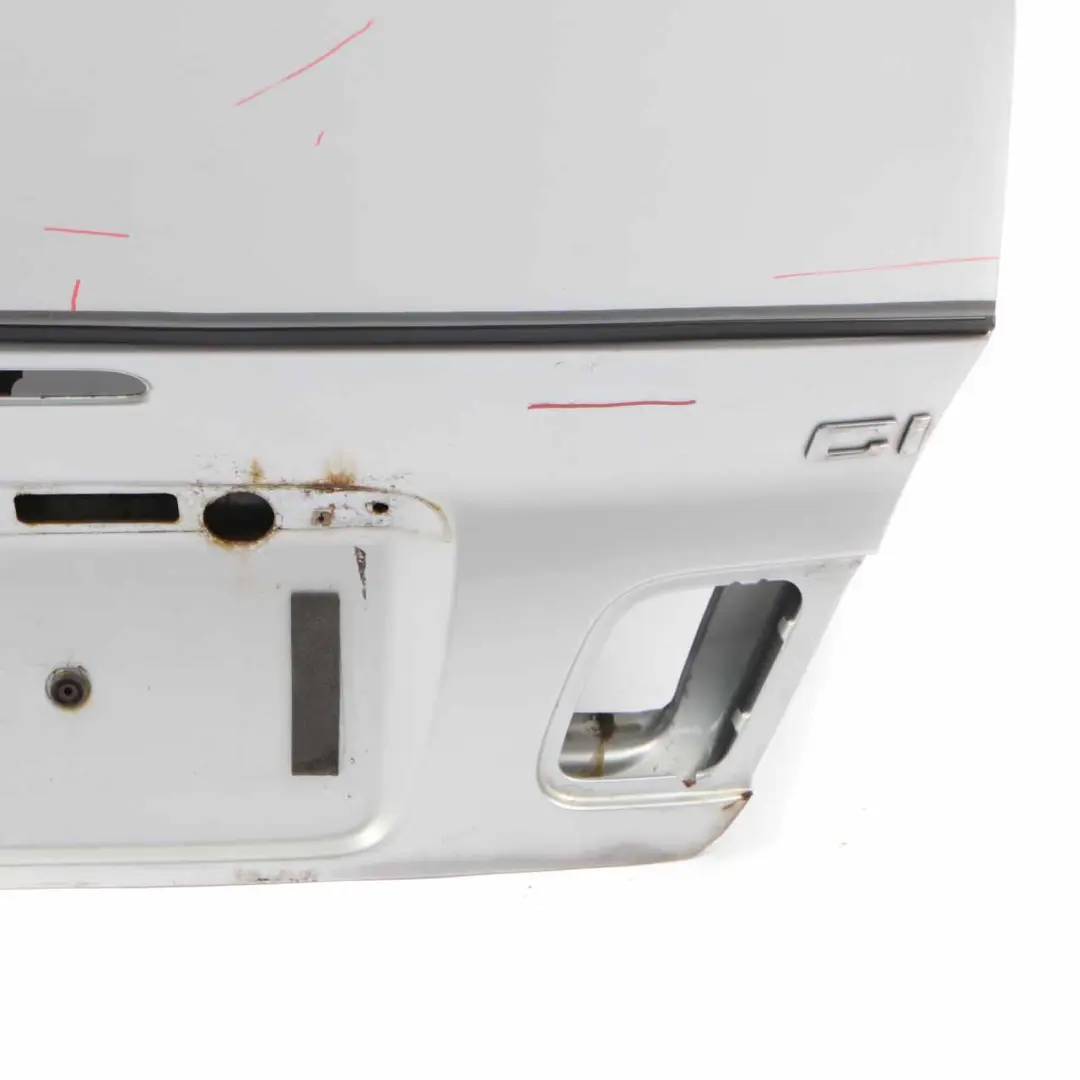 Trunk Boot Lid Tailgate Titansilber Silver Metallic - 354 to BMW E46 Convertible with Part number 8262029 BMW E46 Convertible Trunk Boot Lid Tailgate Titansilber Silver Metallic - 354 - SKU 8262029-TS - Part number 8262029