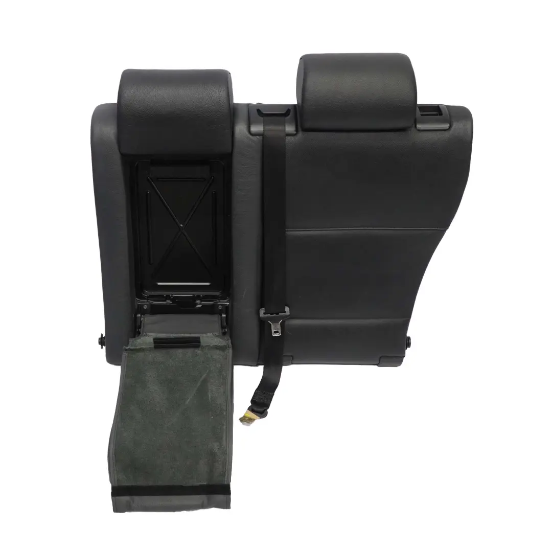 BMW X5 E53 Rear Seat Left N/S Bench Backrest Cover Black Leather Montana - SKU 8262142-1 - Part number 8262142