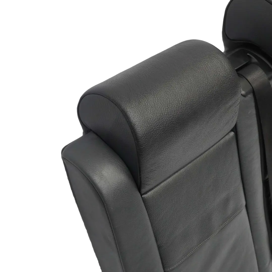 BMW X5 E53 Rear Seat Left N/S Bench Backrest Cover Black Leather Montana - SKU 8262142-1 - Part number 8262142