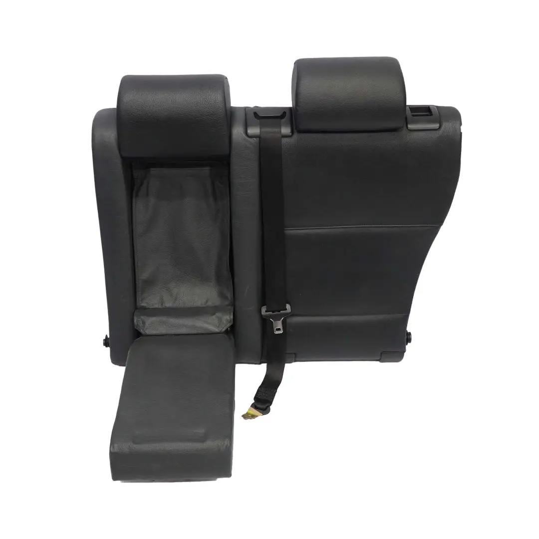 BMW X5 E53 Rear Seat Left N/S Bench Backrest Cover Black Leather Montana - SKU 8262142-1 - Part number 8262142