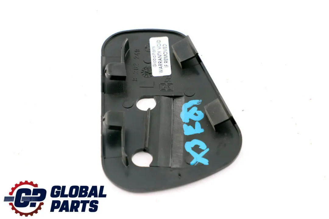 Left Rear Seat Catch Cover Trim Black N/S to BMW X3 Series E83 E83 LCI with Part number 8262249 BMW X3 Series E83 E83 LCI Left Rear Seat Catch Cover Trim Black N/S - SKU 8262249 - Part number 8262249
