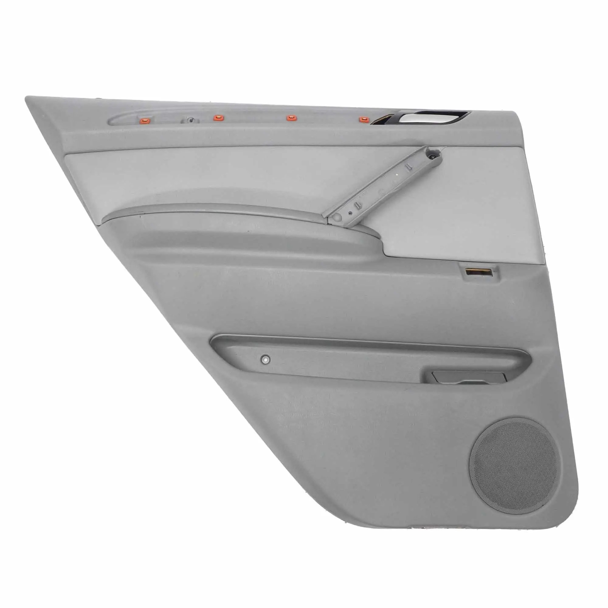 BMW X5 E53 Door Card Rear Left N/S Door Trim Panel Cover Grey Leather Montana