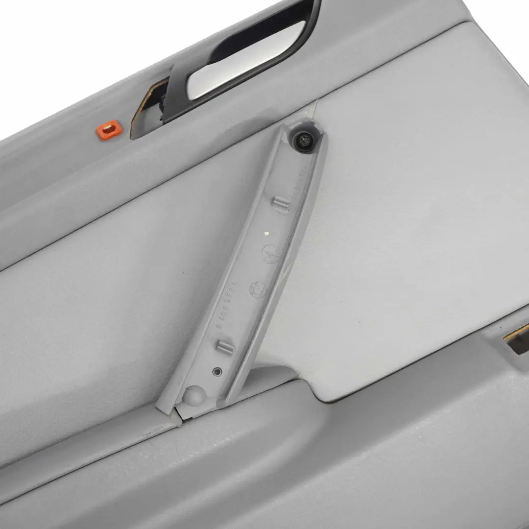 BMW X5 er E53 Türverkleidung Hinten Links Leder Montana Grau - SKU 8264277 - Teilenummer 8264277