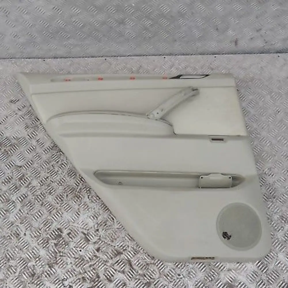 BMW X5 Series X E53 Door Card Trim Panel Pastel Green Leather Rear Left N/S