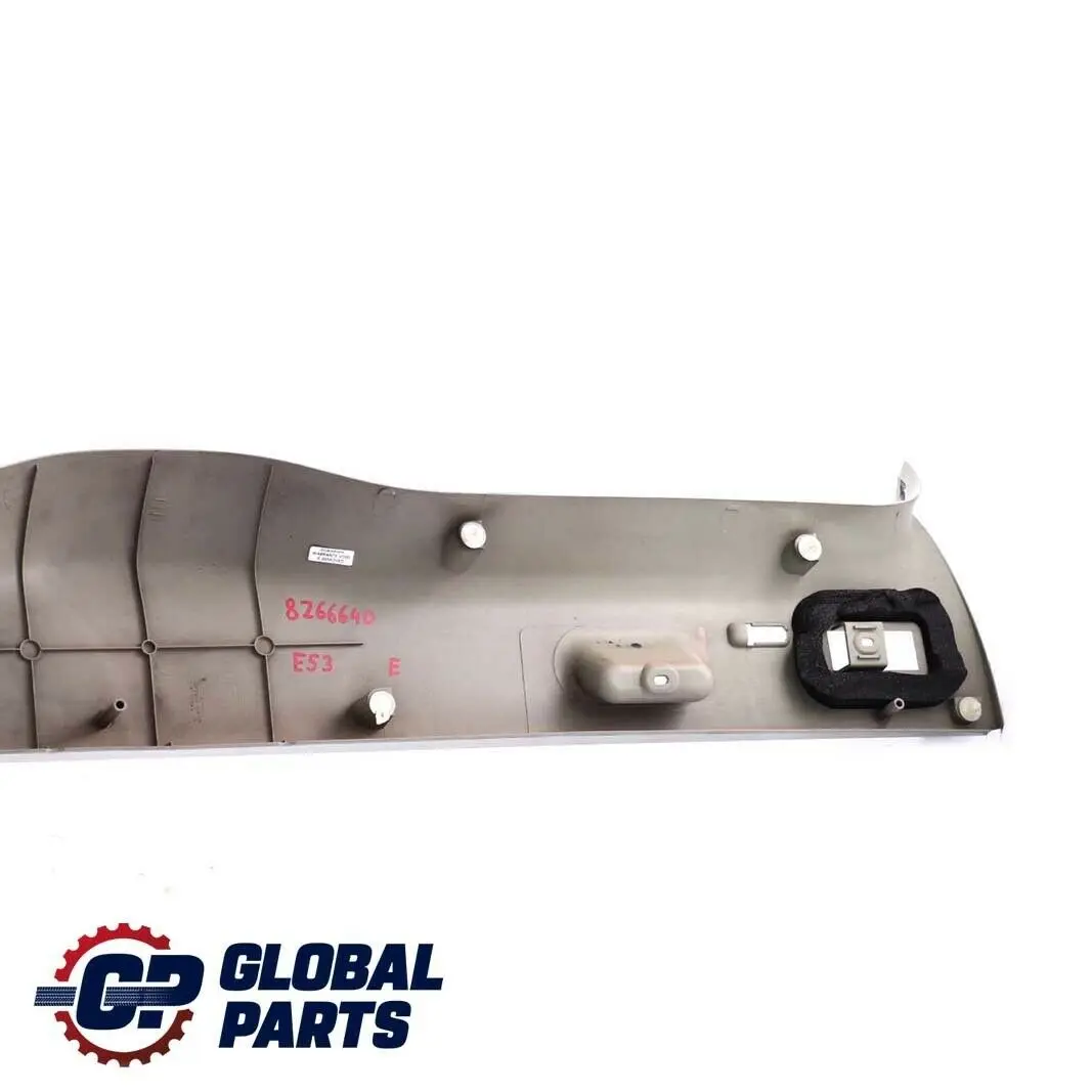 BMW X5 Reihe E53 Verkleidung Heckklappe Mitte PASTELLGRÜN 8402194 - SKU 8266640 - Teilenummer 8266640