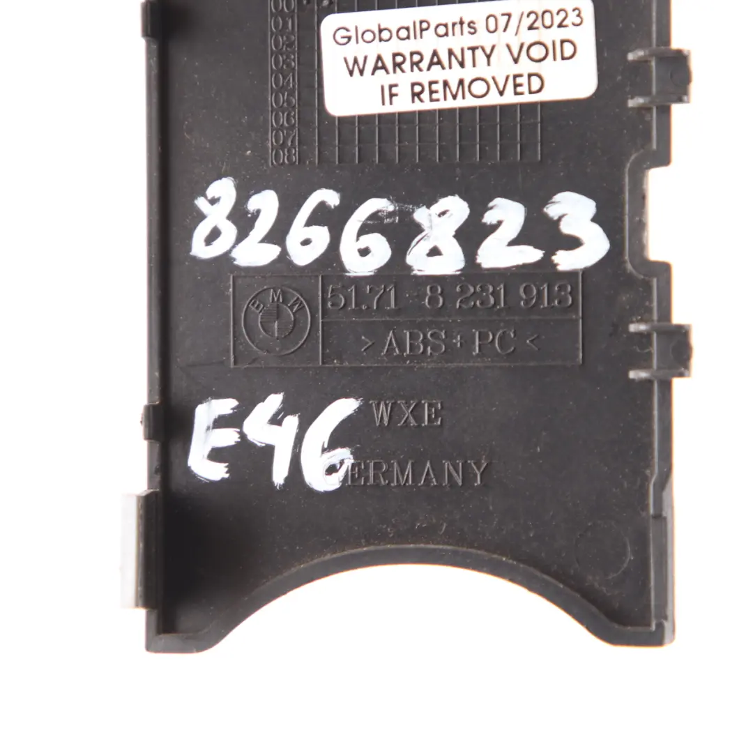 Rollover Bar Cap Cover Trim Black 8231913 to BMW E46 Cabrio Convertible Rear with Part number 8266823 BMW E46 Cabrio Convertible Rear Rollover Bar Cap Cover Trim Black 8231913 - SKU 8266823 - Part number 8266823
