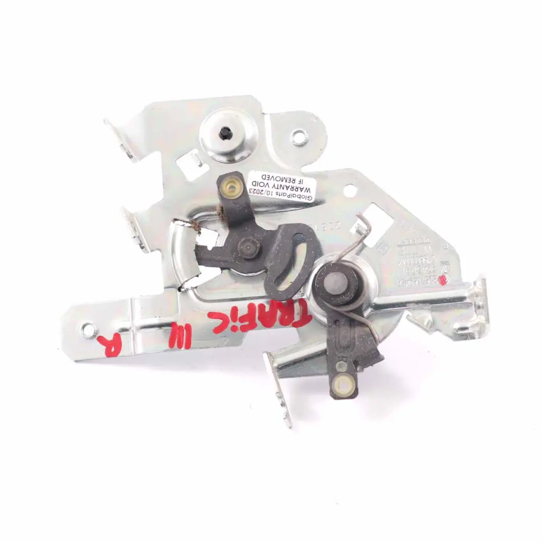 Mecanismo manilla pestillo cerradura derecha puerta lateral para Renault Trafic con número de pieza 826706945R Renault Trafic Mecanismo manilla pestillo cerradura derecha puerta lateral - SKU 826706945R - Número de pieza 826706945R