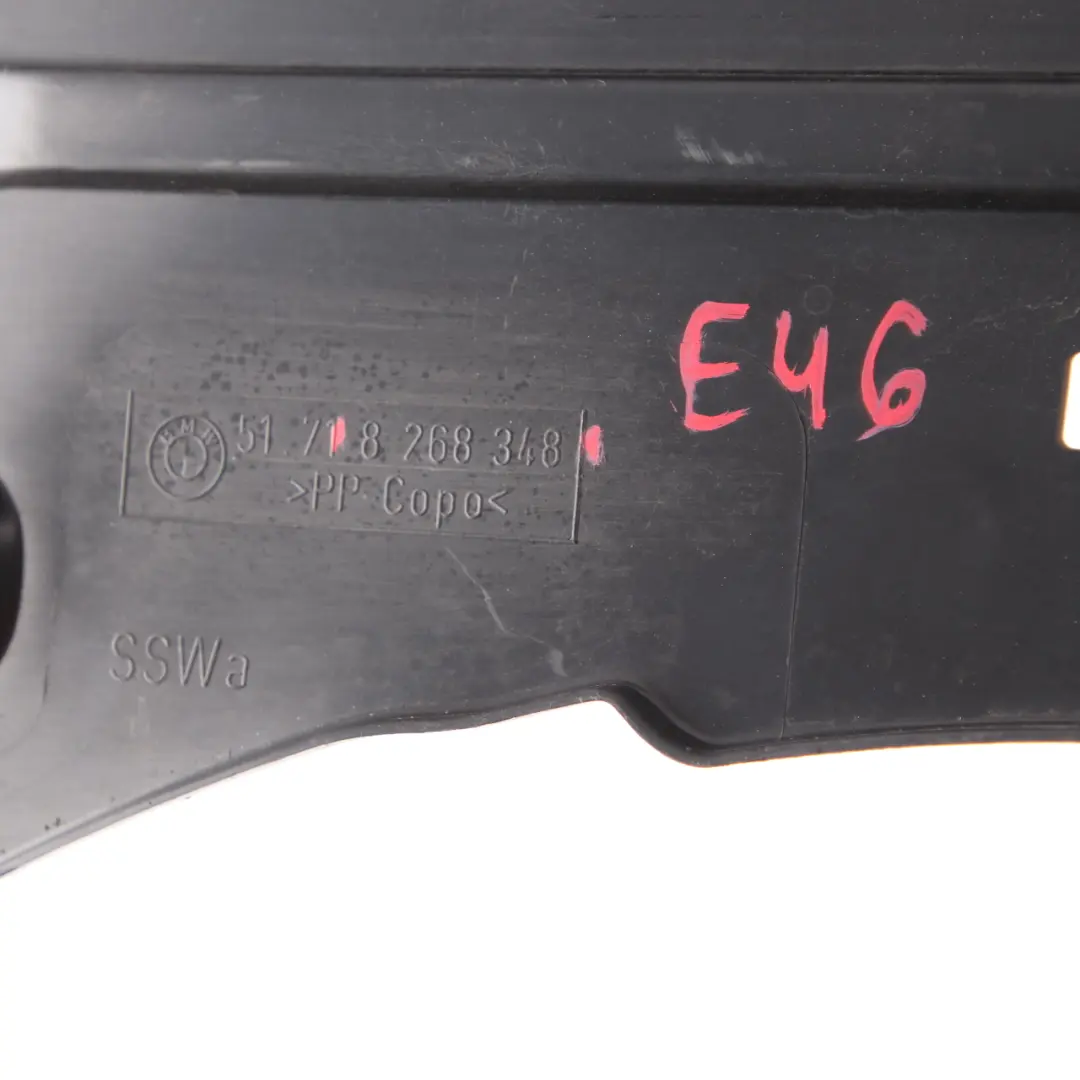 Underfloor Cover BMW E46 Cabrio Underbody Floor Coating Stone Chip Guard to with Part number 8268348 Underfloor Cover BMW E46 Cabrio Underbody Floor Coating Stone Chip Guard - SKU 8268348 - Part number 8268348