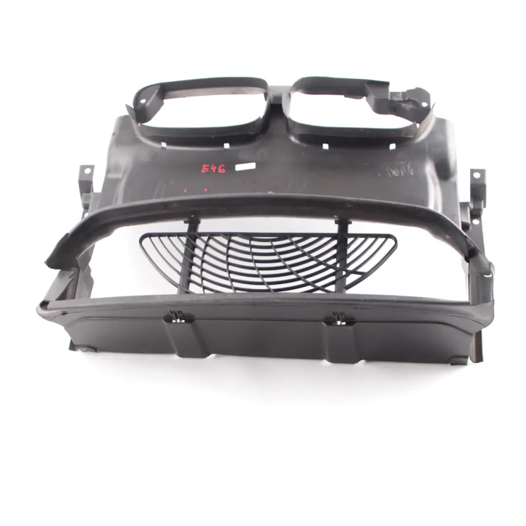 Front Radiator Slam Panel Support Air Intake Duct to BMW E46 Coupe Cabrio with Part number 8268371 BMW E46 Coupe Cabrio Front Radiator Slam Panel Support Air Intake Duct - SKU 8268371 - Part number 8268371