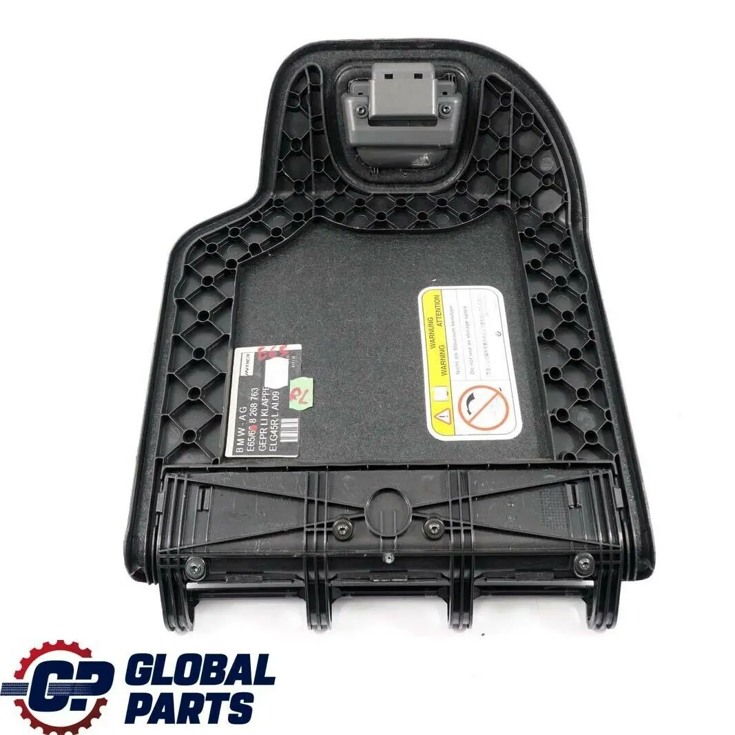 BMW E65 E66 E67 Trunk Trim Flap Left Rear Storage Door Access Panel - SKU 8268763 - Número de pieza 8268763
