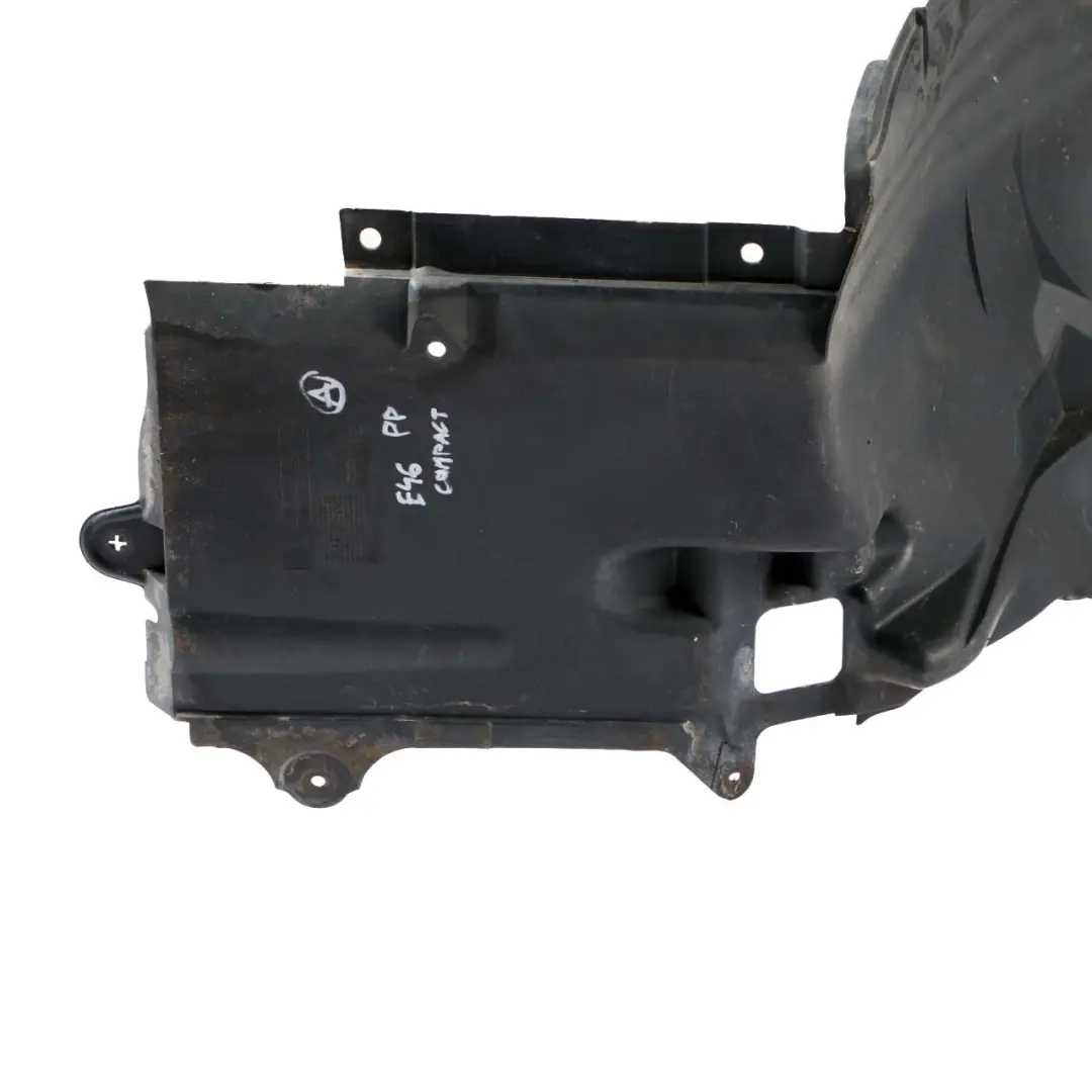 Front Right O/S Wheel Arch Mud Flap Housing Cover to BMW 3 E46 Compact with Part number 8269084 BMW 3 E46 Compact Front Right O/S Wheel Arch Mud Flap Housing Cover - SKU 8269084 - Part number 8269084