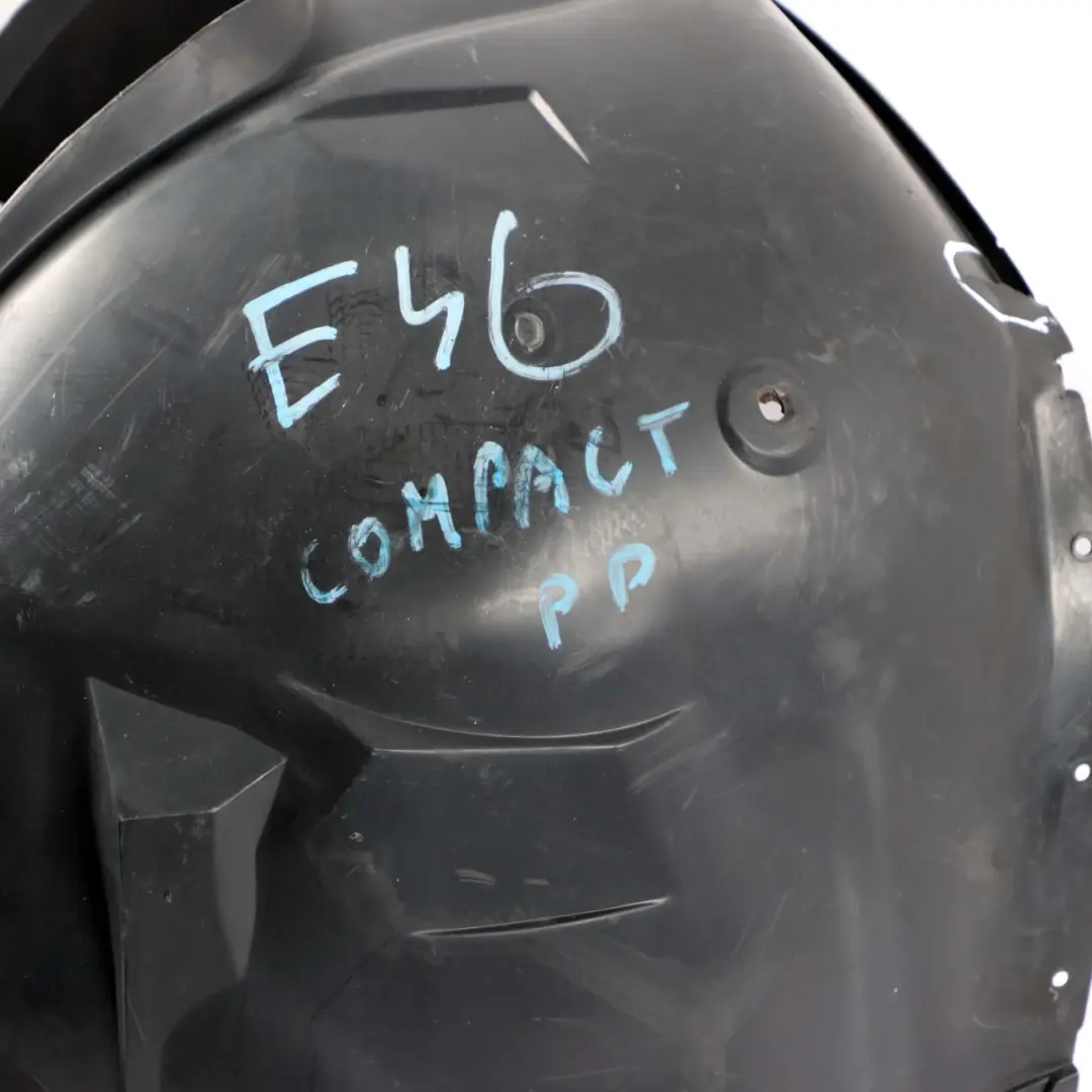 BMW 3 E46 Compact Front Right O/S Wheel Arch Mud Flap Housing Cover - SKU 8269084 - Part number 8269084