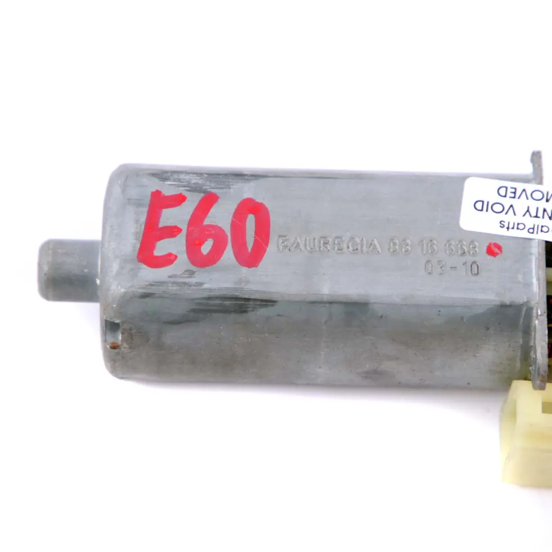 Ajuste Asiento Delantero Actuador Accionamiento 0 390 201 972 para BMW E60 E61 con número de pieza 8316668 BMW E60 E61 Ajuste Asiento Delantero Actuador Accionamiento 0 390 201 972 - SKU 8316668 - Número de pieza 8316668