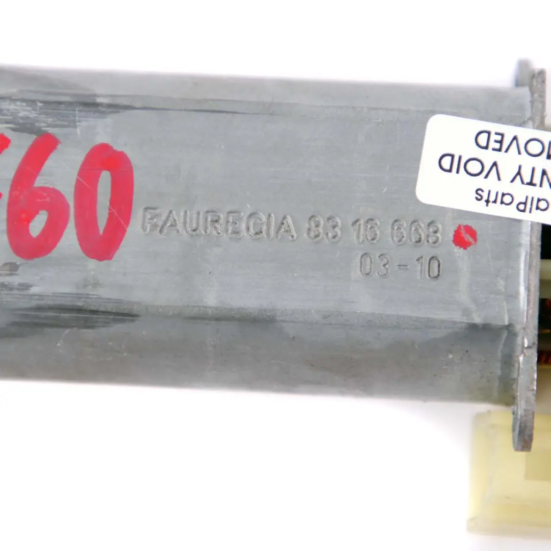 BMW 5 E60 E61 Front Seat Adjustment Drive Actuator 0 390 201 972 - SKU 8316668 - Part number 8316668
