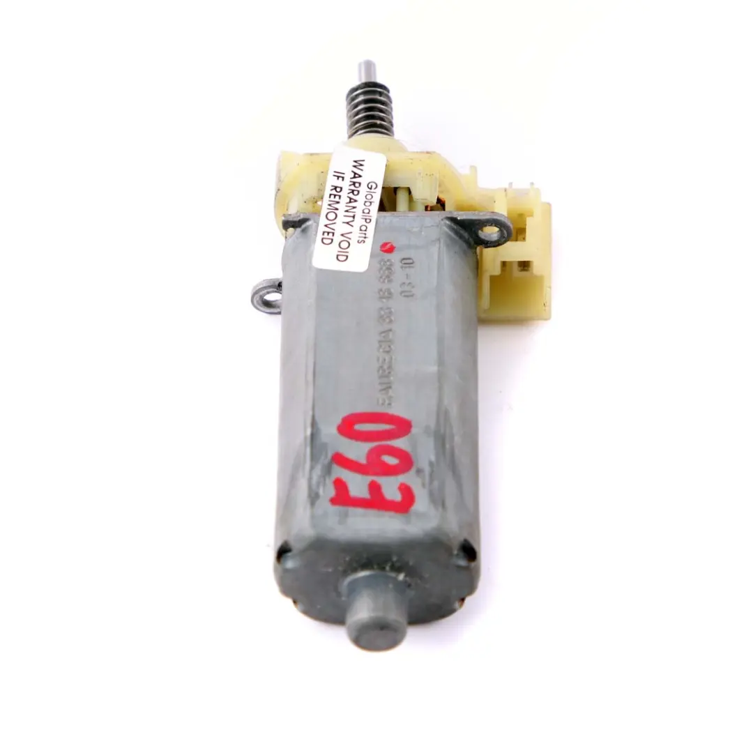 BMW E60 E61 Ajuste Asiento Delantero Actuador Accionamiento 0 390 201 972 - SKU 8316668 - Número de pieza 8316668