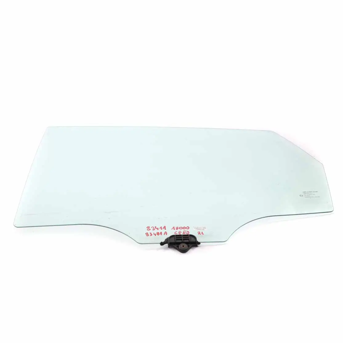 Kia Ceed Window Glass Rear Door Left N/S Green Glazing AS2 834111H000