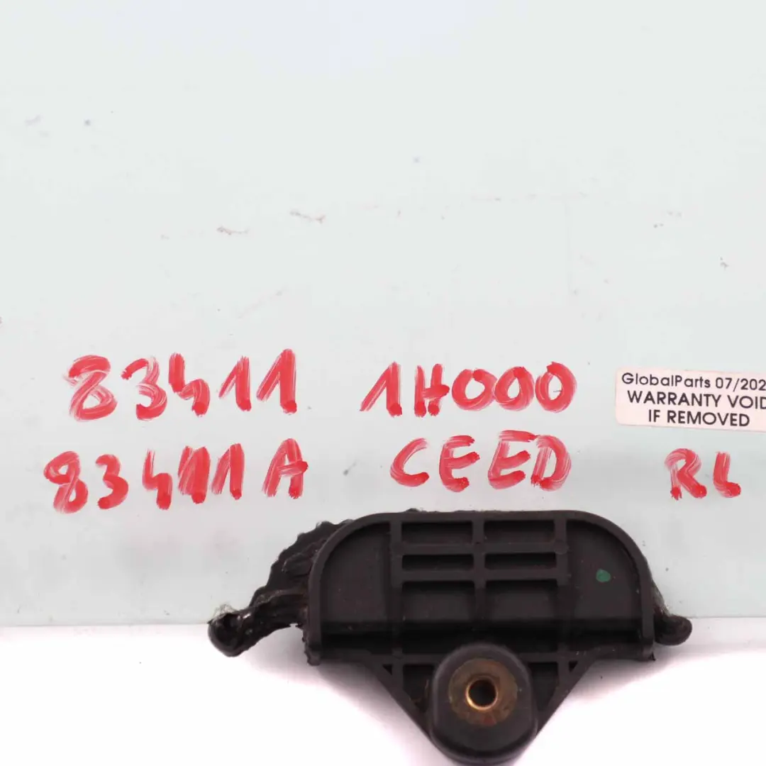 Kia Ceed Szyba Drzwi Tylne Lewe Szyba Zielona AS2 - SKU 834111H000 - Numer Części 834111H000