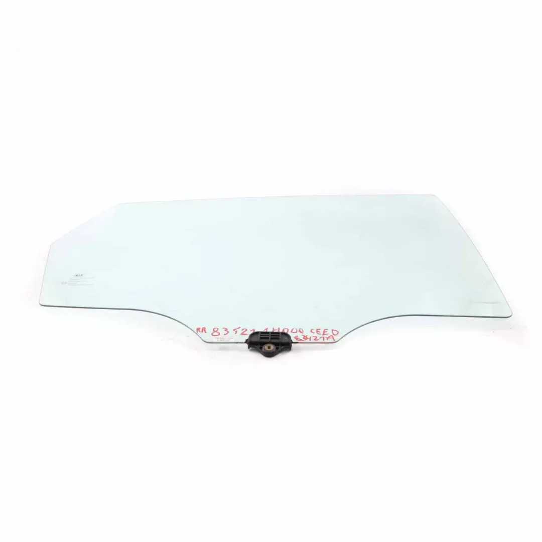 Window Glass Rear Door Right O/S Green Glazing AS2 to Kia Ceed with Part number 834211H000 Kia Ceed Window Glass Rear Door Right O/S Green Glazing AS2 - SKU 834211H000 - Part number 834211H000