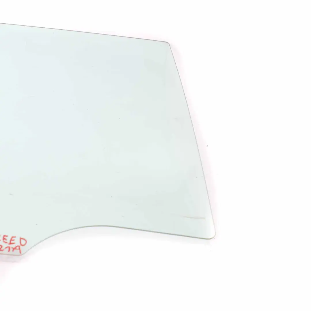 Window Glass Rear Door Right O/S Green Glazing AS2 to Kia Ceed with Part number 834211H000 Kia Ceed Window Glass Rear Door Right O/S Green Glazing AS2 - SKU 834211H000 - Part number 834211H000