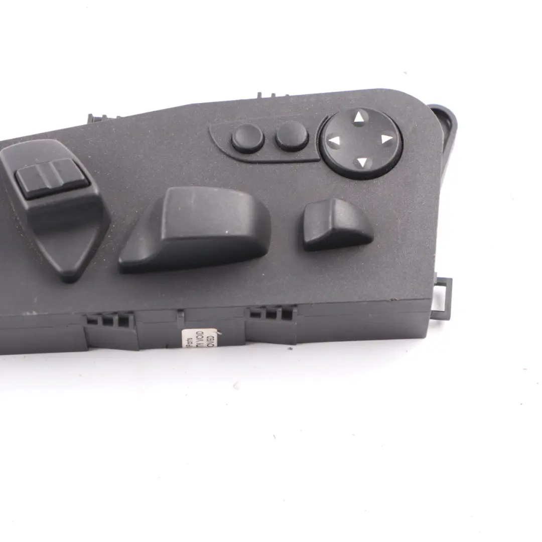  Interruptor Ajuste Asiento BMW E60 E61 Delantero Derecho Botonera 6926980 - SKU 6980912 - Número de pieza 9275068