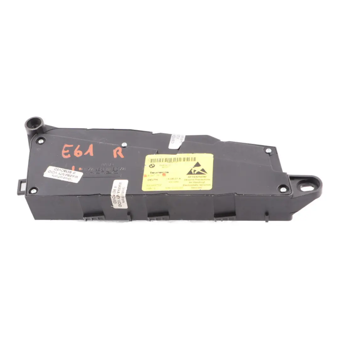  Interruptor Ajuste Asiento BMW E60 E61 Delantero Derecho Botonera 6926980 - SKU 6980912 - Número de pieza 9275068