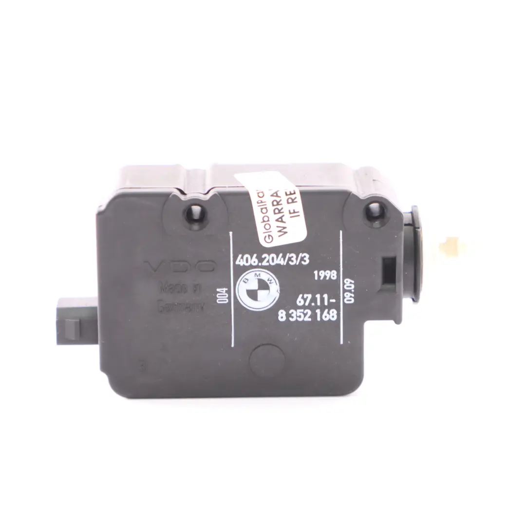 BMW E38 E39 Fuel Flap Cap Filler Opening Closing Actuator - SKU 8352168-1 - Part number 8352168