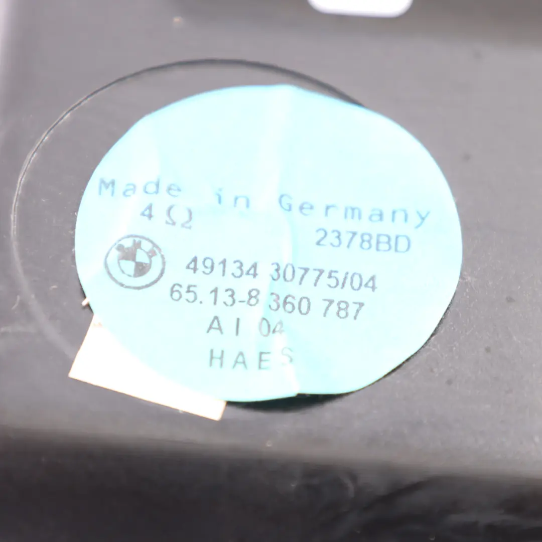 Haut Parleur Système Hifi Arrière Gauche pour BMW E39 à propos du numéro de pièce 8360787 BMW E39 Haut Parleur Système Hifi Arrière Gauche - SKU 8360787 - Numéro de pièce 8360787