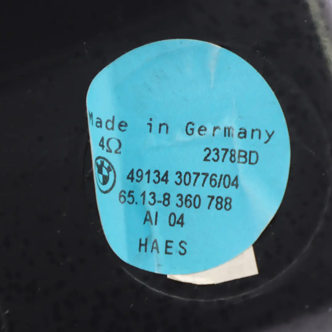 BMW E39 Hecklaut Sprecher Laut Sprecher Hifi System Rechts - SKU 8360788 - Teilenummer 8360788