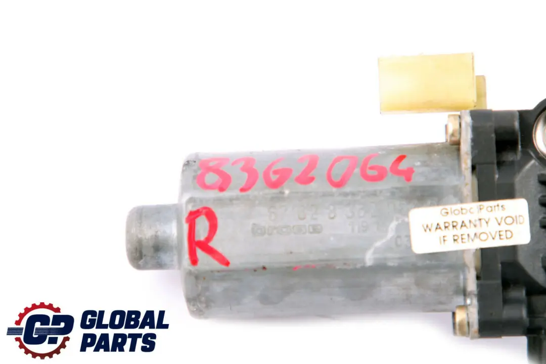 Accionamiento Para Motor De Elevalunas Derecho para BMW X5 Z4 E39 E53 E85 con número de pieza 8362064 BMW X5 Z4 E39 E53 E85 Accionamiento Para Motor De Elevalunas Derecho - SKU 8362064 - Número de pieza 8362064