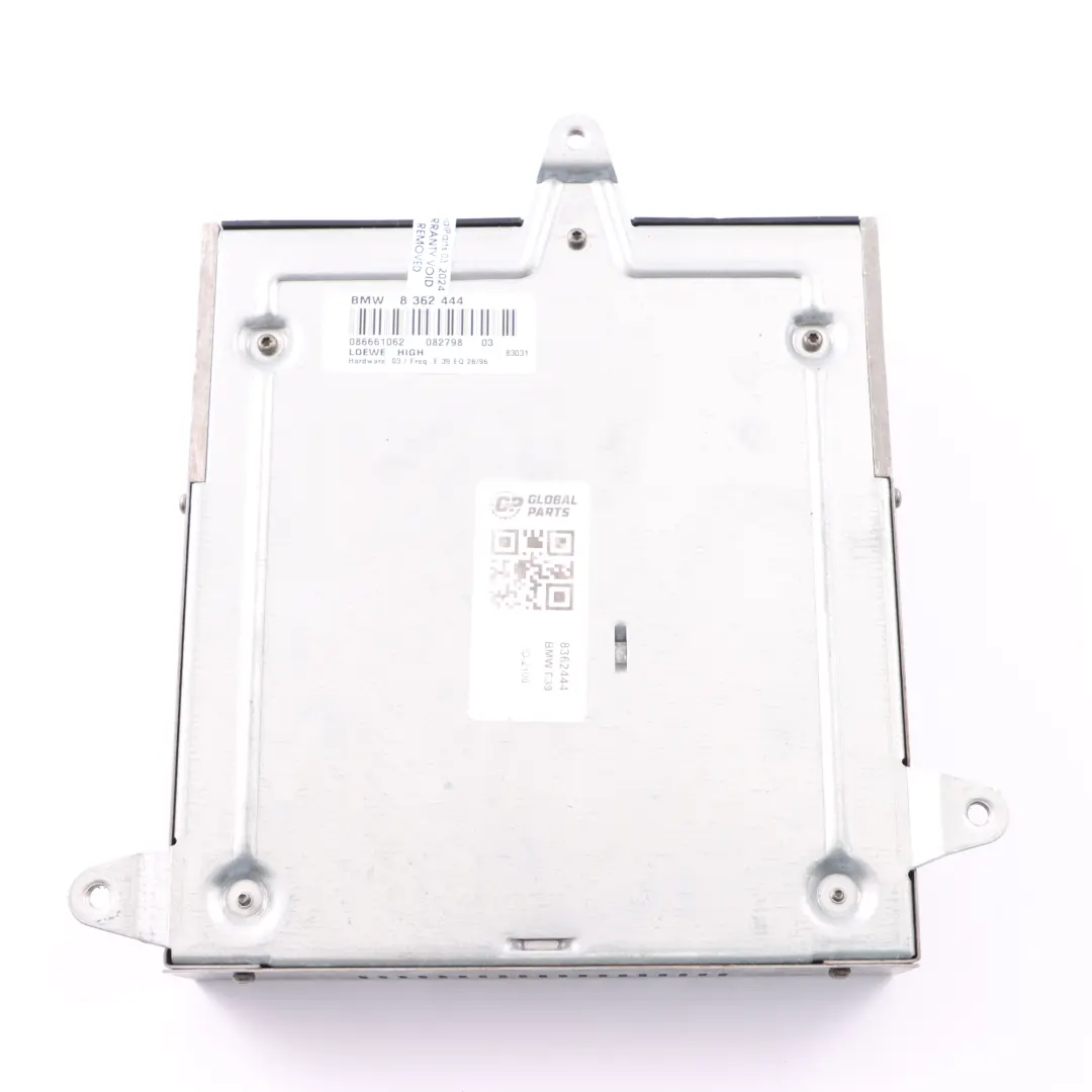 Amplificador Audio Radio Sistema Sonido Hifi AMP Módulo Control para BMW E39 con número de pieza 8362444 BMW E39 Amplificador Audio Radio Sistema Sonido Hifi AMP Módulo Control - SKU 8362444 - Número de pieza 8362444