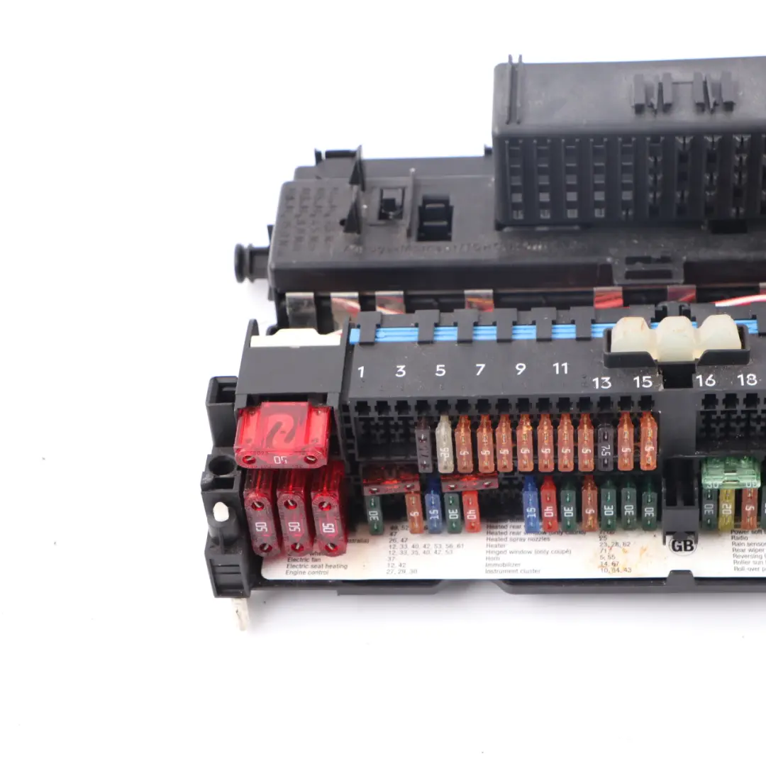 Fuse Box BMW 3 E46 X3 E83 Fuse Distribution Box to with Part number 8364530 Fuse Box BMW 3 E46 X3 E83 Fuse Distribution Box - SKU 8364530-1 - Part number 8364530
