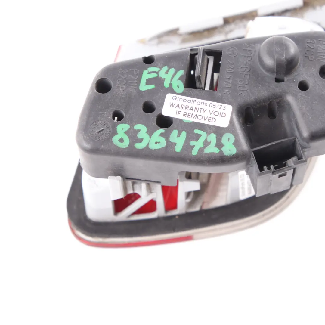 BMW E46 Coupe Cabrio Rear Light Lamp Trunk Lid Boot Tailgate Right O/S - SKU 8364728 - Part number 8364728
