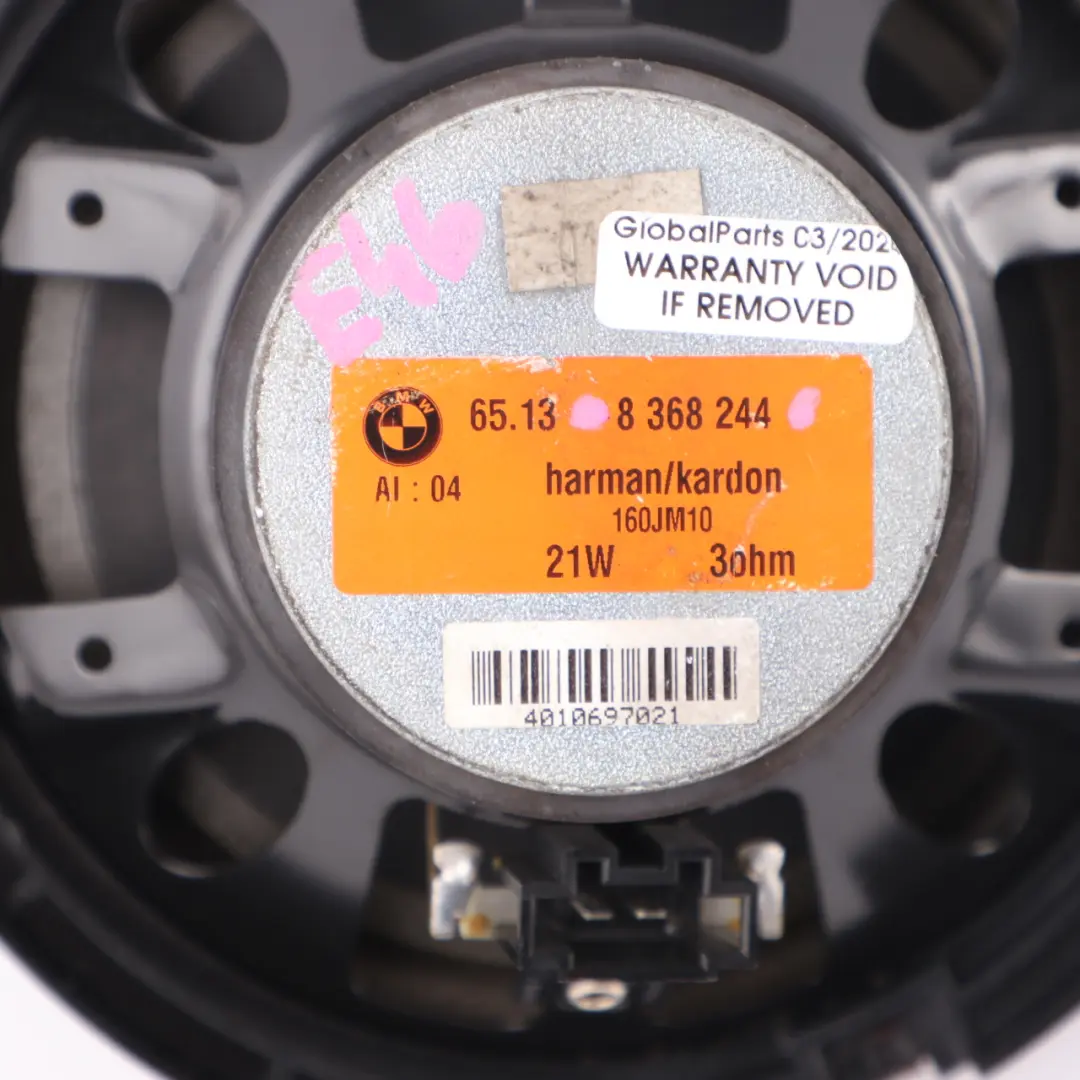 Głośnik Średniotonowy Drzwi Lewy Przód Hifi Woofer do BMW E46 o numerze 8368244 BMW E46 Głośnik Średniotonowy Drzwi Lewy Przód Hifi Woofer - SKU 8368244 - Numer Części 8368244