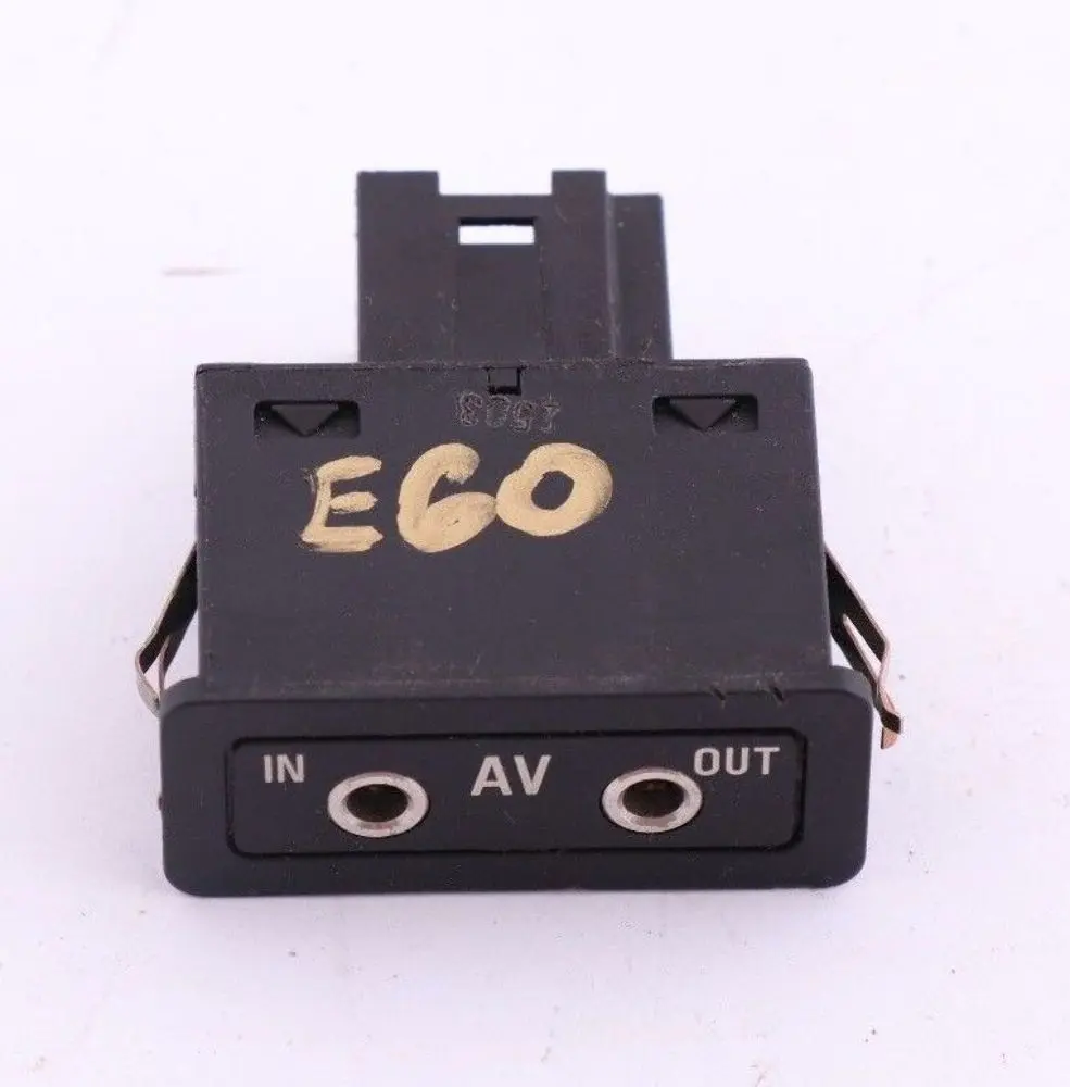 BMW Genuine 5 7 X5 Series E38 E53 E60 E61 Plug In Out Socket AV Cover - SKU 8368346 - Part number 8368346