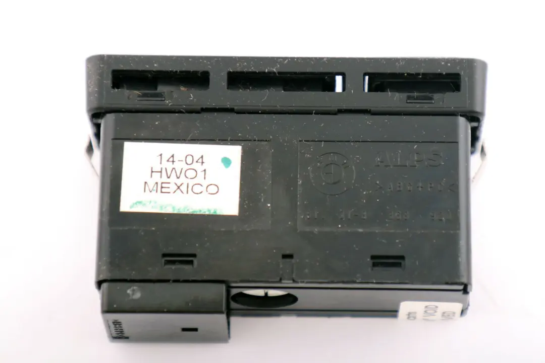 Switch Hazard Warning Central Locking System to BMW X5 Z4 E46 E53 E85 with Part number 8368920 BMW X5 Z4 E46 E53 E85 Switch Hazard Warning Central Locking System - SKU 8368920 - Part number 8368920