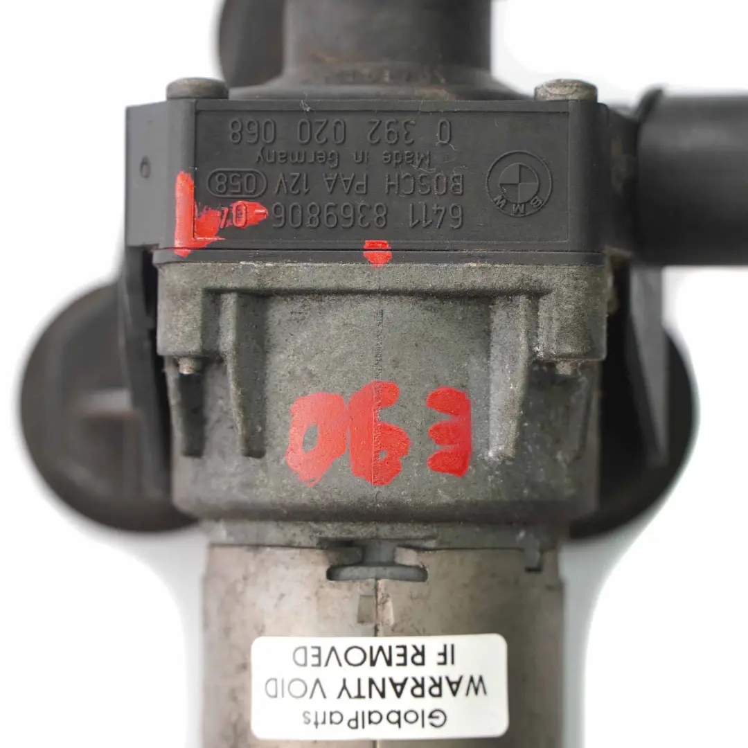 Pompe a l'Eau Additionnelle pour BMW E87 E90 E91 E92 E93 LCi à propos du numéro de pièce 8369806 BMW E87 E90 E91 E92 E93 LCi Pompe a l'Eau Additionnelle - SKU 8369806-1 - Numéro de pièce 8369806