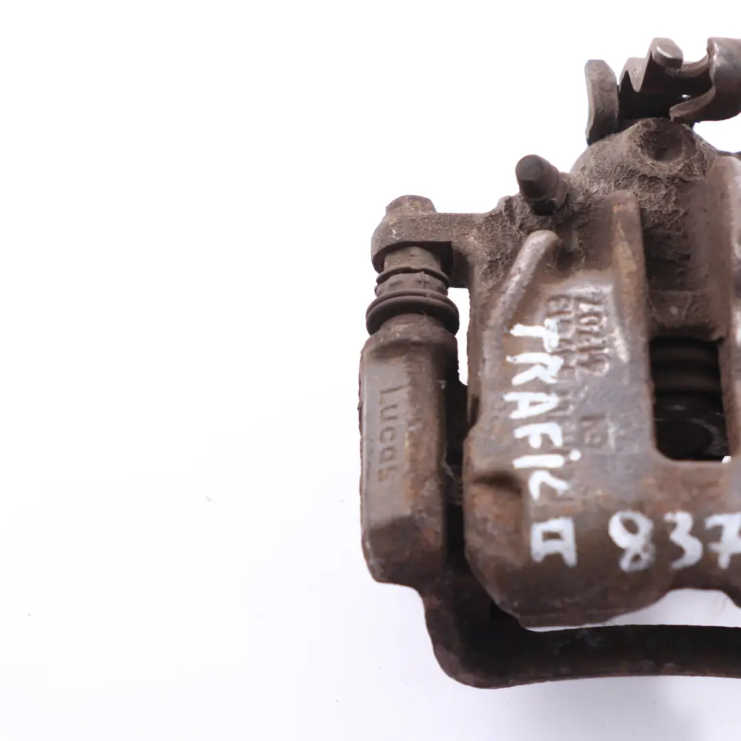 Bremssattel Hinten Links Träger für Renault Trafic 2 Opel Vivaro mit Teilenummer 837013 Renault Trafic 2 Opel Vivaro Bremssattel Hinten Links Träger - SKU 837013 - Teilenummer 837013