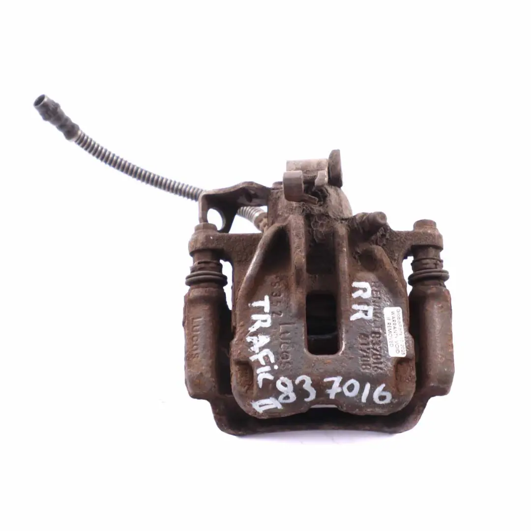 Pinza freno posteriore destra supporto 837016 per Renault Trafic 2 Opel Vivaro con numero di parte 837016 Renault Trafic 2 Opel Vivaro Pinza freno posteriore destra supporto 837016 - SKU 837016 - Numero di parte 837016