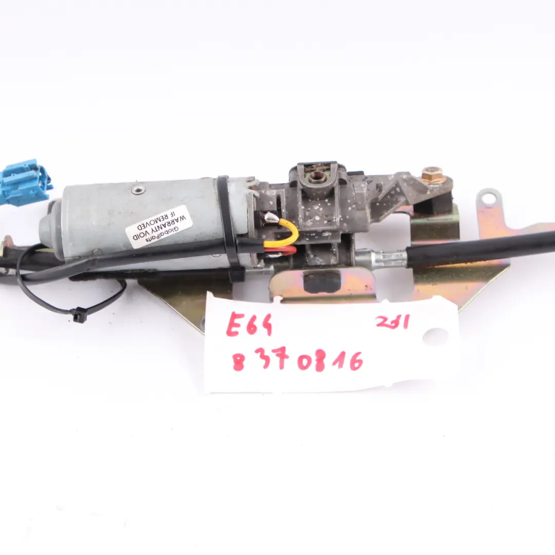 Mécanisme Verrouillage L'assemblage Toit Pliant 0390201635 pour BMW E64 Drive à propos du numéro de pièce 8370816 BMW E64 Drive Mécanisme Verrouillage L'assemblage Toit Pliant 0390201635 - SKU 8370816-1 - Numéro de pièce 8370816